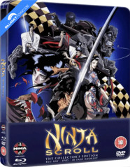 Ninja Scroll - Limited Edition Steelbook (Blu-ray + DVD) (UK Import ohne dt. Ton) Blu-ray
