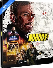 Nobody (2021) 4K - Édition Limitée Steelbook (4K UHD + Blu-ray) (FR Import ohne dt. Ton) Blu-ray