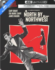 North by Northwest 4K - Limited Edition Steelbook (4K UHD + Digital Copy) (US Import ohne dt. Ton) Blu-ray