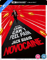 Novocaine (2025) 4K - Limited Edition Steelbook (4K UHD + Blu-ray) (UK Import) Blu-ray