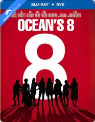 Ocean's 8 - Limited Edition Steelbook (Blu-ray + DVD) (US Import ohne dt. Ton) Blu-ray