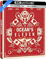 Ocean's Eleven 4K - Edizione Limitata Steelbook (4K UHD + Blu-ray) (IT Import) Blu-ray