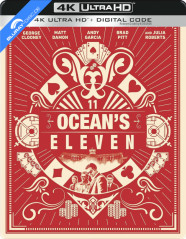 Ocean's Eleven 4K - Limited Edition Steelbook (4K UHD + Digital Copy) (US Import ohne dt. Ton) Blu-ray