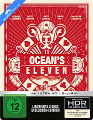 Oceans Eleven 4K (Limited Steelbook Edition) (4K UHD + Blu-ray)