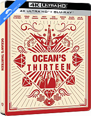 Oceans Thirteen 4K - Édition Boîtier Steelbook (4K UHD + Blu-ray) (FR Import) Blu-ray