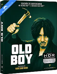 Oldboy (2003) 4K - Edición 20 Aniversario Fullslip (4K UHD + Blu-ray + 2 Bonus Blu-ray) (ES Import ohne dt. Ton) Blu-ray