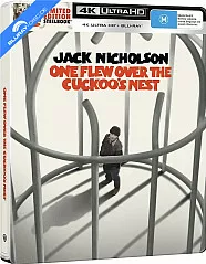One Flew Over the Cuckoo's Nest 4K - JB Hi-Fi Exclusive Limited Edition Steelbook (4K UHD + Blu-ray) (AU Import) Blu-ray