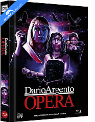 Opera (1987) - 30th Anniversary Edition (Limited Mediabook Edition) (Cover A) (Blu-ray + DVD) Blu-ray