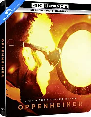 Oppenheimer (2023) 4K - Édition Collector Limitée Boîtier Steelbook (4K UHD + Blu-ray + Bonus Blu-ray) (FR Import) Blu-ray