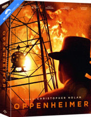 Oppenheimer (2023) 4K - Limited Collector's Edition Steelbook (4K UHD + Blu-ray + Bonus Blu-ray) (DK Import ohne dt. Ton) Blu-ray