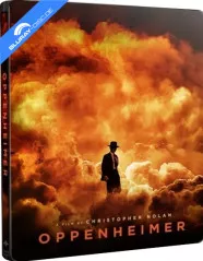 Oppenheimer (2023) 4K - Limited Edition Cover A Steelbook (4K UHD + Blu-ray + Bonus Blu-ray) (HK Import ohne dt. Ton) Blu-ray