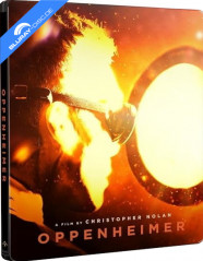 Oppenheimer (2023) 4K - Limited Edition Cover B Steelbook (4K UHD + Blu-ray + Bonus Blu-ray) (HK Import ohne dt. Ton) Blu-ray
