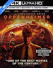 Oppenheimer (2023) 4K (4K UHD + Blu-ray + Bonus Blu-ray + Digital Copy) (US Import ohne dt. Ton) Blu-ray