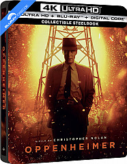 Oppenheimer (2023) 4K - Walmart Exclusive Limited Edition Steelbook (2. Neuauflage) (4K UHD + Blu-ray + Bonus Blu-ray + Digital Copy) (US Import ohne dt. Ton) Blu-ray