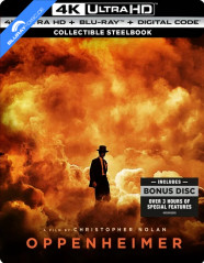 Oppenheimer (2023) 4K - Walmart Exclusive Limited Edition Steelbook (Neuauflage) (4K UHD + Blu-ray + Bonus Blu-ray + Digital Copy) (US Import ohne dt. Ton) Blu-ray