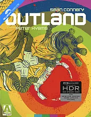 Outland (1981) 4K - Limited Edition Slipcover (4K UHD) (US Import ohne dt. Ton) Blu-ray