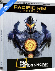 Pacific Rim: Uprising (2018) 4K - FNAC Exclusive Édition Limitée Steelbook (4K UHD + Blu-ray + Digital Copy) (FR Import ohne dt. Ton) Blu-ray