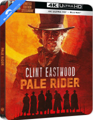 Pale Rider 4K - 40th Anniversary - Limited Edition Steelbook (4K UHD + Blu-ray) (UK Import) Blu-ray