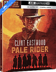 Pale Rider 4K - 40th Anniversary - Limited Edition Steelbook (4K UHD + Digital Copy) (US Import ohne dt. Ton) Blu-ray