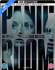 Panic Room (2002) 4K - Limited Edition Steelbook (4K UHD + Blu-ray + Bonus Blu-ray) (UK Import) Blu-ray