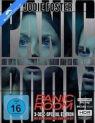 Panic Room (2002) 4K (Limited Steelbook Edition) (4K UHD + Blu-ray + Bonus Blu-ray) Blu-ray