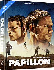 Papillon (2017) (Limited Mediabook Edition) (Cover B) (Blu-ray + DVD) Blu-ray