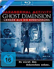 Paranormal Activity - Ghost Dimension (Extended Cut) Blu-ray