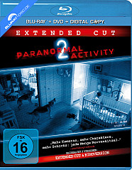 Paranormal Activity 2 (Extended Cut) (Blu-ray + DVD + Digital Copy) Blu-ray