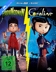ParaNorman 3D + Coraline 3D (Doppelset) (Blu-ray 3D + Blu-ray) Blu-ray