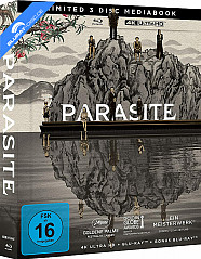 Parasite (2019) 4K (Limited Mediabook Edition) (Cover A) (4K UHD + Blu-ray + Bonus Blu-ray) Blu-ray