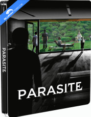 Parasite (2019) 4K - Theatrical Cut and Black-and-White Edition - Limited Edition Steelbook (4K UHD + 2 Blu-ray) (UK Import ohne dt. Ton) Blu-ray