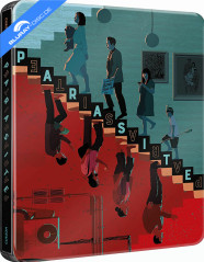 Parasite (2019) - Theatrical Cut and Black-and-White Edition - Limited Edition Steelbook (UK Import ohne dt. Ton) Blu-ray