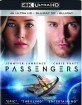 Passengers (2016) 4K (4K UHD + Blu-ray 3D + Blu-ray + UV Copy) (US Import ohne dt. Ton) Blu-ray