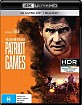 Patriot Games 4K (4K UHD + Blu-ray) (AU Import) Blu-ray