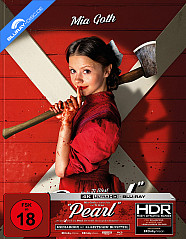Pearl (2022) 4K (Limited Mediabook Edition) (Cover B) (4K UHD + Blu-ray) Blu-ray