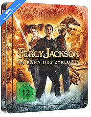 Percy Jackson: Im Bann des Zyklopen 3D (Limited Steelbook Edition) (Blu-ray 3D + Blu-ray + UV Copy) Blu-ray