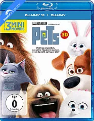 Pets (2016) 3D (Blu-ray 3D + Blu-ray + UV Copy) Blu-ray