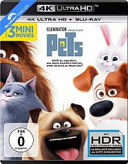 Pets (2016) 4K (4K UHD + Blu-ray + UV Copy) Blu-ray