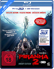 Piranha 2 3D (Blu-ray 3D) Blu-ray