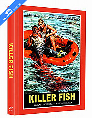 Piranhas II - Die Rache der Killerfische (Limited Mediabook Edition) (Cover E) (Blu-ray + Bonus-DVD) Blu-ray