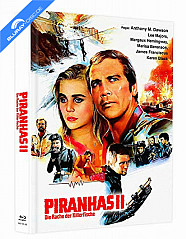 Piranhas II - Die Rache der Killerfische (Limited Mediabook Edition) (Cover F) (Blu-ray + Bonus-DVD) Blu-ray