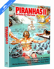 Piranhas II - Die Rache der Killerfische (Limited Mediabook Edition) (Cover H) (Blu-ray + Bonus-DVD) Blu-ray
