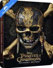 Piratas del Caribe: La venganza de Salazar (2017) - Liverpool Exclusive Limited Edition Steelbook (Blu-ray + DVD) (Region A - MX Import ohne dt. Ton) Blu-ray