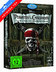 Pirates of the Caribbean - Die Piraten-Quadrilogie (Neuauflage) Blu-ray