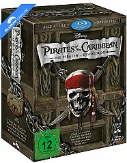 Pirates of the Caribbean - Die Piraten-Quadrilogie Blu-ray