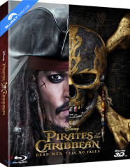 Pirates of the Caribbean: Dead Men Tell No Tales (2017) 3D - FNC Add Culture Limited Edition Fullslip Steelbook (Blu-ray 3D + Blu-ray) (KR Import ohne dt. Ton) Blu-ray