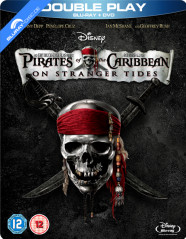 Pirates of the Caribbean: On Stranger Tides (2011) - HMV Exclusive Double Play Edition Steelbook (Blu-ray + DVD) (UK Import ohne dt. Ton) Blu-ray