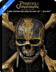 Pirates of the Caribbean: Salazar's Revenge (2017) 3D - Limited Edition Steelbook (Blu-ray 3D + Blu-ray) (IN Import ohne dt. Ton) Blu-ray
