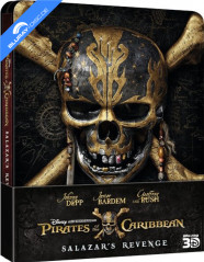 Pirates of the Caribbean: Salazar's Revenge (2017) 3D - Zavvi Exclusive Limited Edition Steelbook (Blu-ray 3D + Blu-ray) (UK Import ohne dt. Ton)