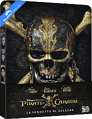 Pirati dei Caraibi: La vendetta di Salazar (2017) 3D - Edizione Limitata Steelbook (Blu-ray 3D + Blu-ray) (IT Import) Blu-ray